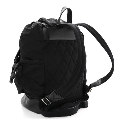 Burberry Nylon Grained Calfskin Watson Diaper Bag Black 3 of 16