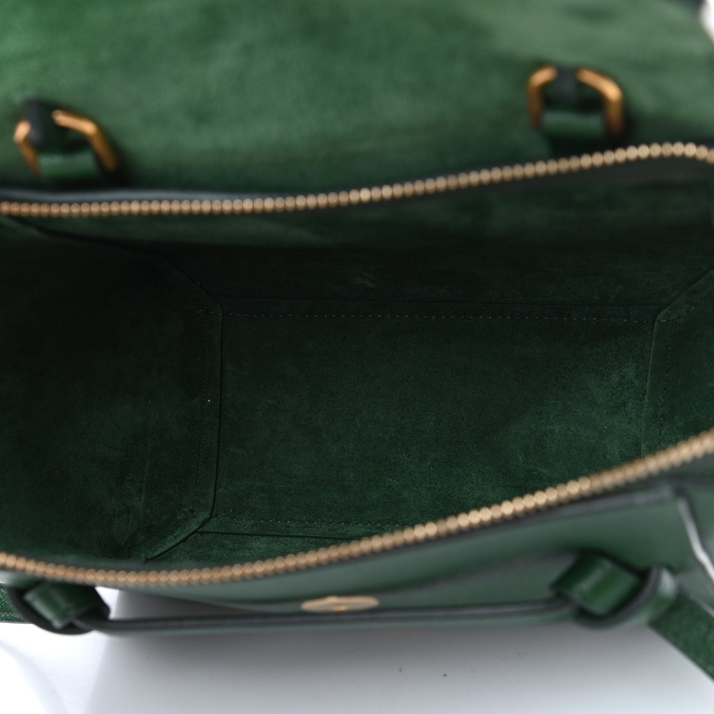 Grained Calfskin Micro Belt Bag Amazone