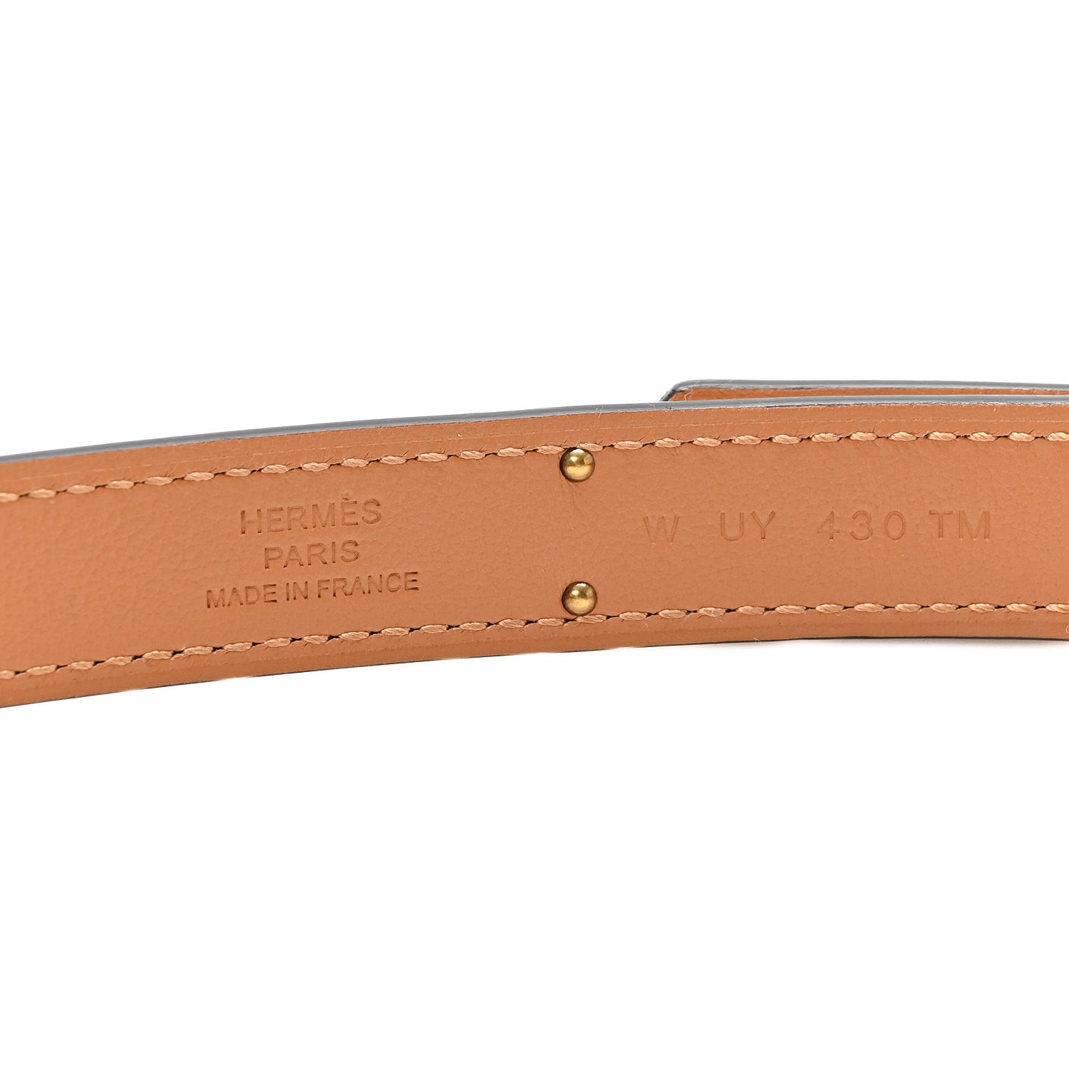 Hermes Epsom Kelly Belt Etoupe 3 of 4