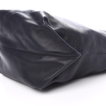 Saint Laurent Lambskin Teddy Drawstring Bag Dark Notte 10 of 11