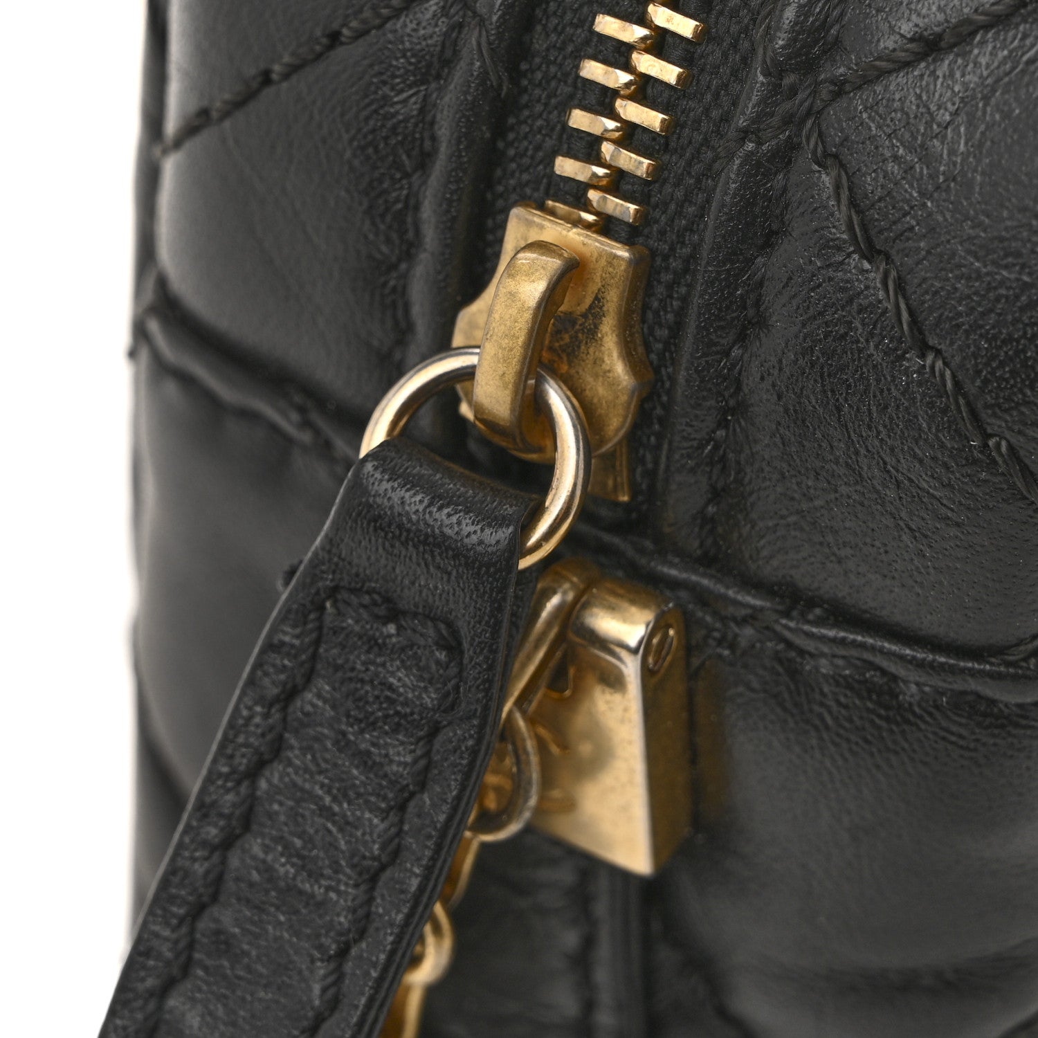 Chanel Aged Calfskin Quilted Mini Reissue Camera Case Black 12 of 12