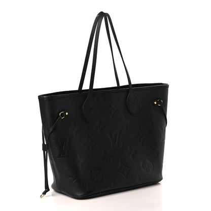 Louis Vuitton Empreinte Monogram Giant Neverfull MM Black 4 of 10
