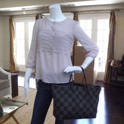 Fendi Vintage Cashmere Checkered Tote 2 of 11