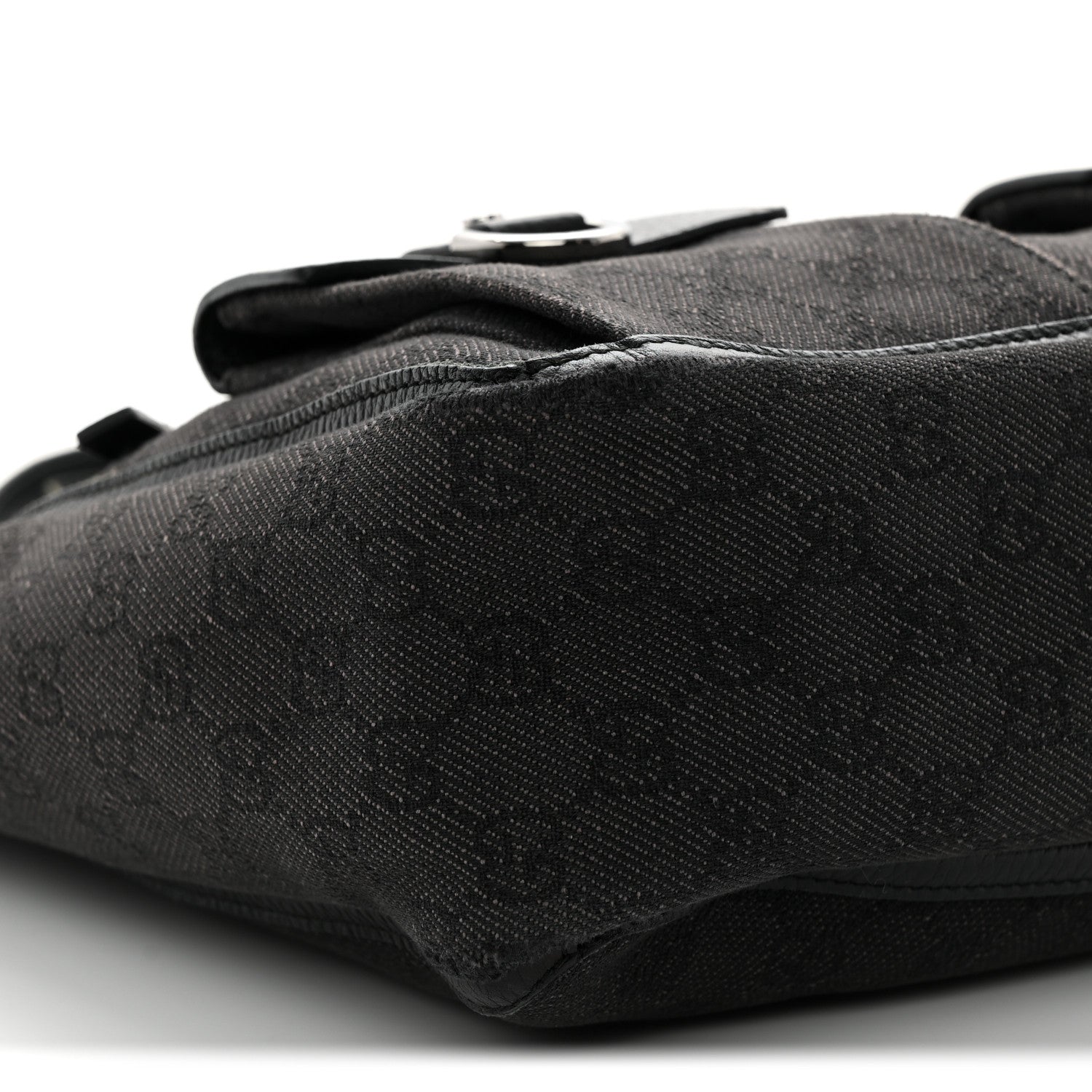 Gucci Monogram Abbey D Ring Tote Black 9 of 13
