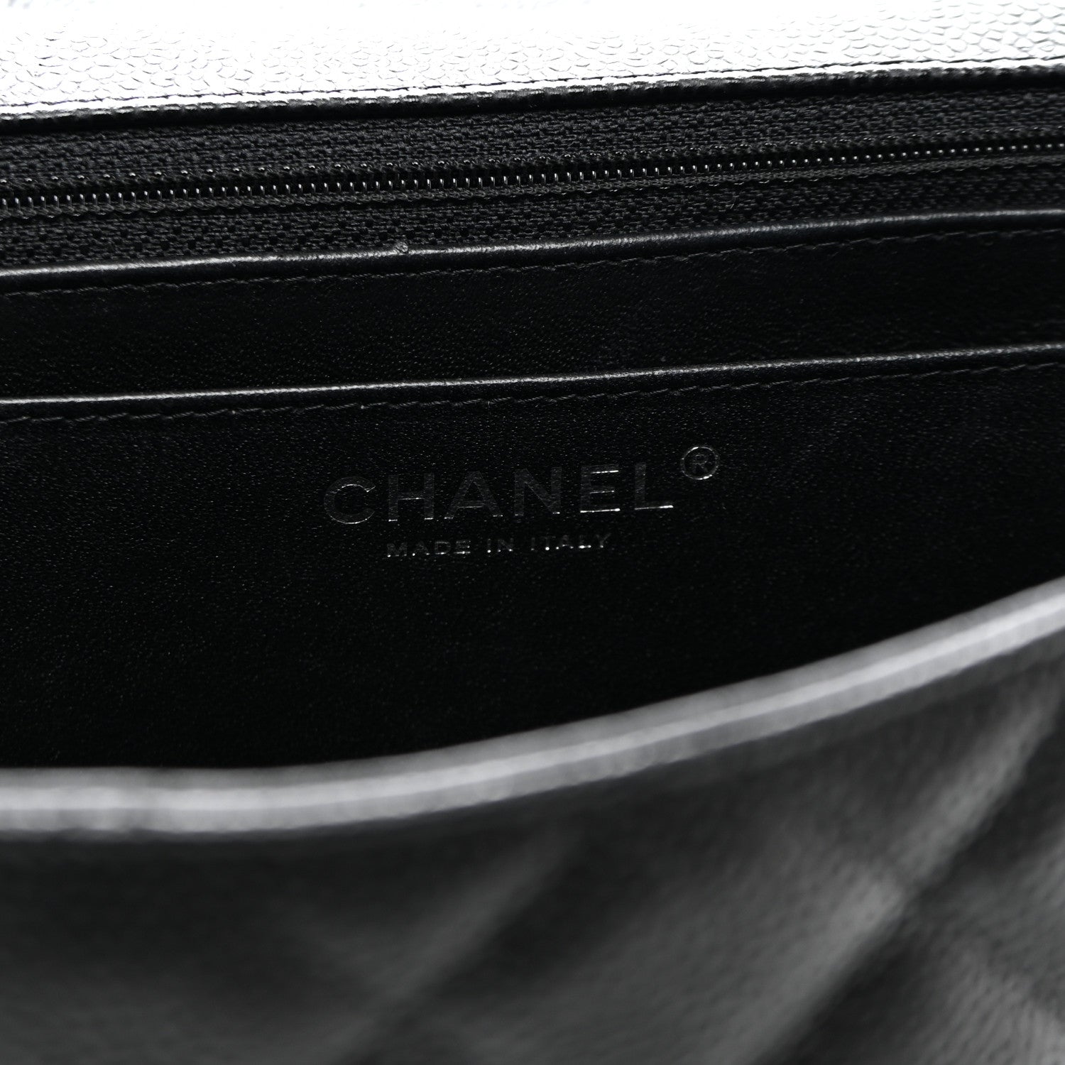 Chanel Caviar Quilted Maxi Single Flap Black 6 of 11