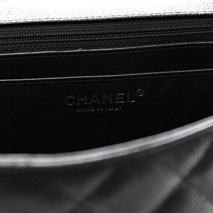 Chanel Caviar Quilted Maxi Single Flap Black 6 of 11