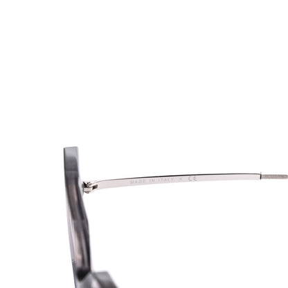 Chanel 18K White Gold Mirror Square Sunglasses 6051 Gray 6 of 9