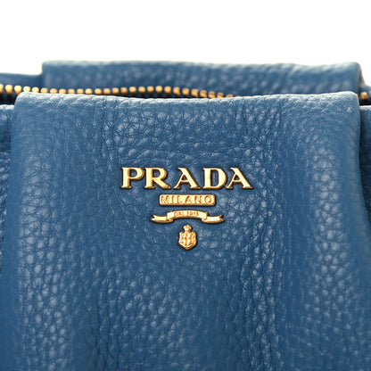 Prada Vitello Daino Wristlet Cobalto 7 of 8
