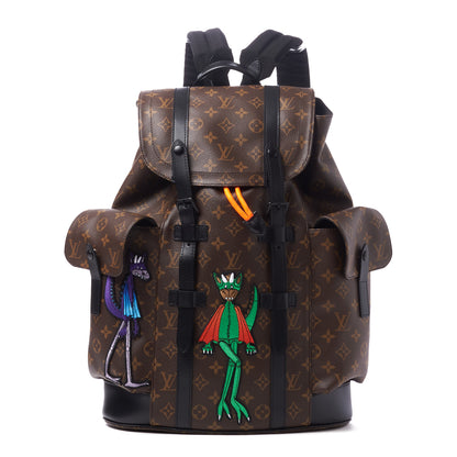 Louis Vuitton Monogram LV Friends Christopher PM Backpack 1 of 9