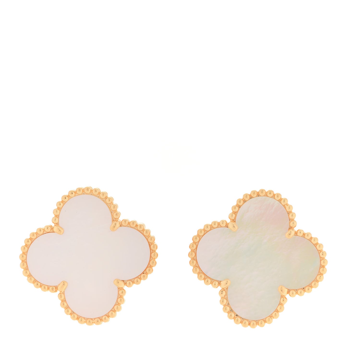 18K Yellow Gold Mother of Pearl Magic Alhambra Earrings