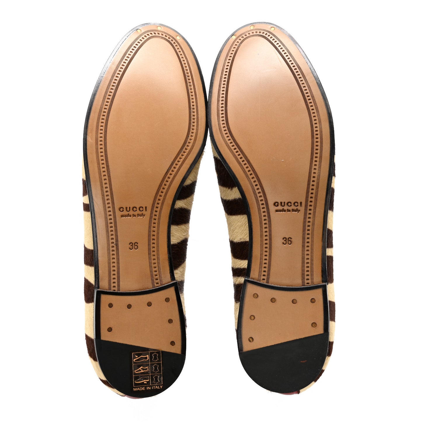 Calf Hair Tiger Print Womens Jordaan Loafers 36 Natural Black Romantic Cherry
