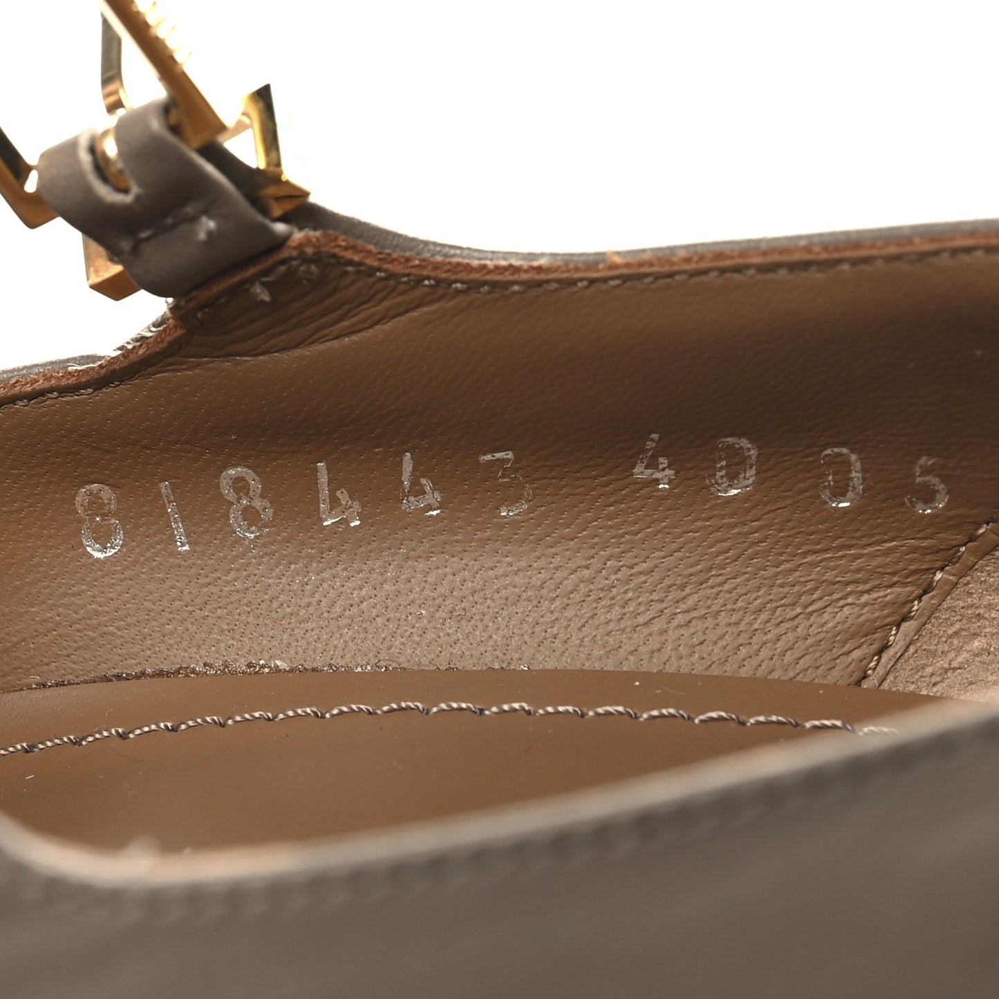 Vitello Delfina High Heel Pumps 40 Tortora