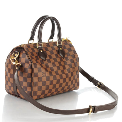 Louis Vuitton Damier Ebene Speedy Bandouliere 25 3 of 6