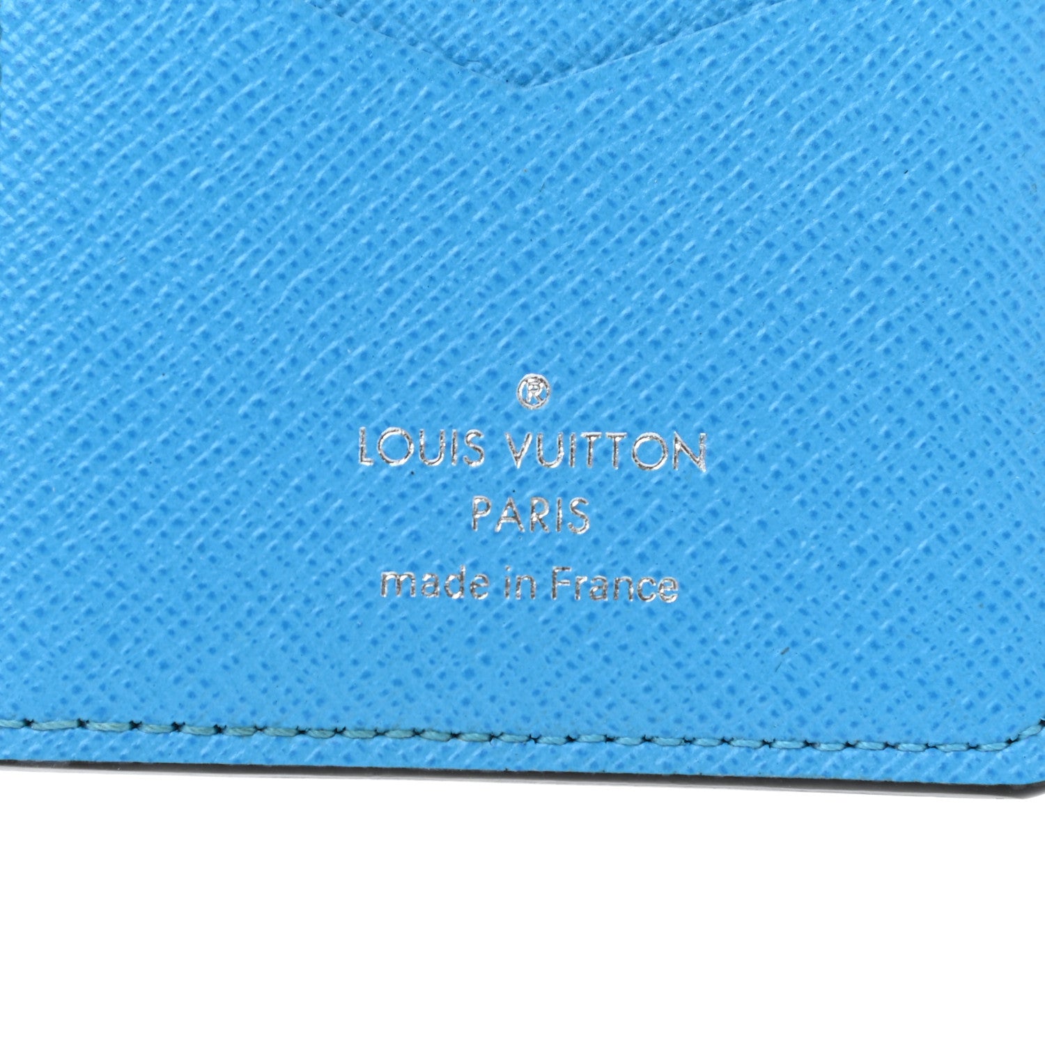 Louis Vuitton Taigarama Pocket Organizer NM Blue Lagoon 6 of 6