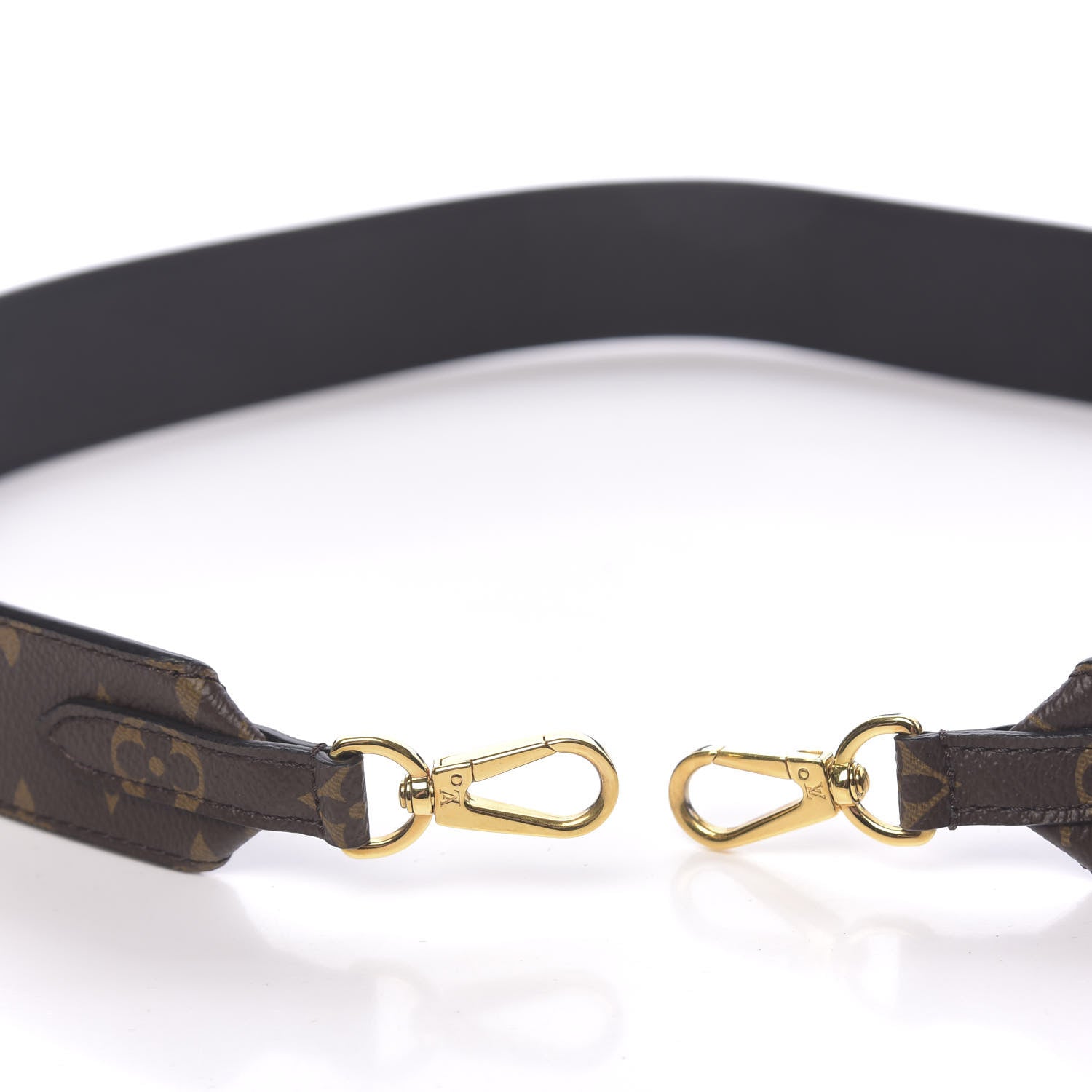 Louis Vuitton Monogram Bandouliere Shoulder Strap Black 3 of 5