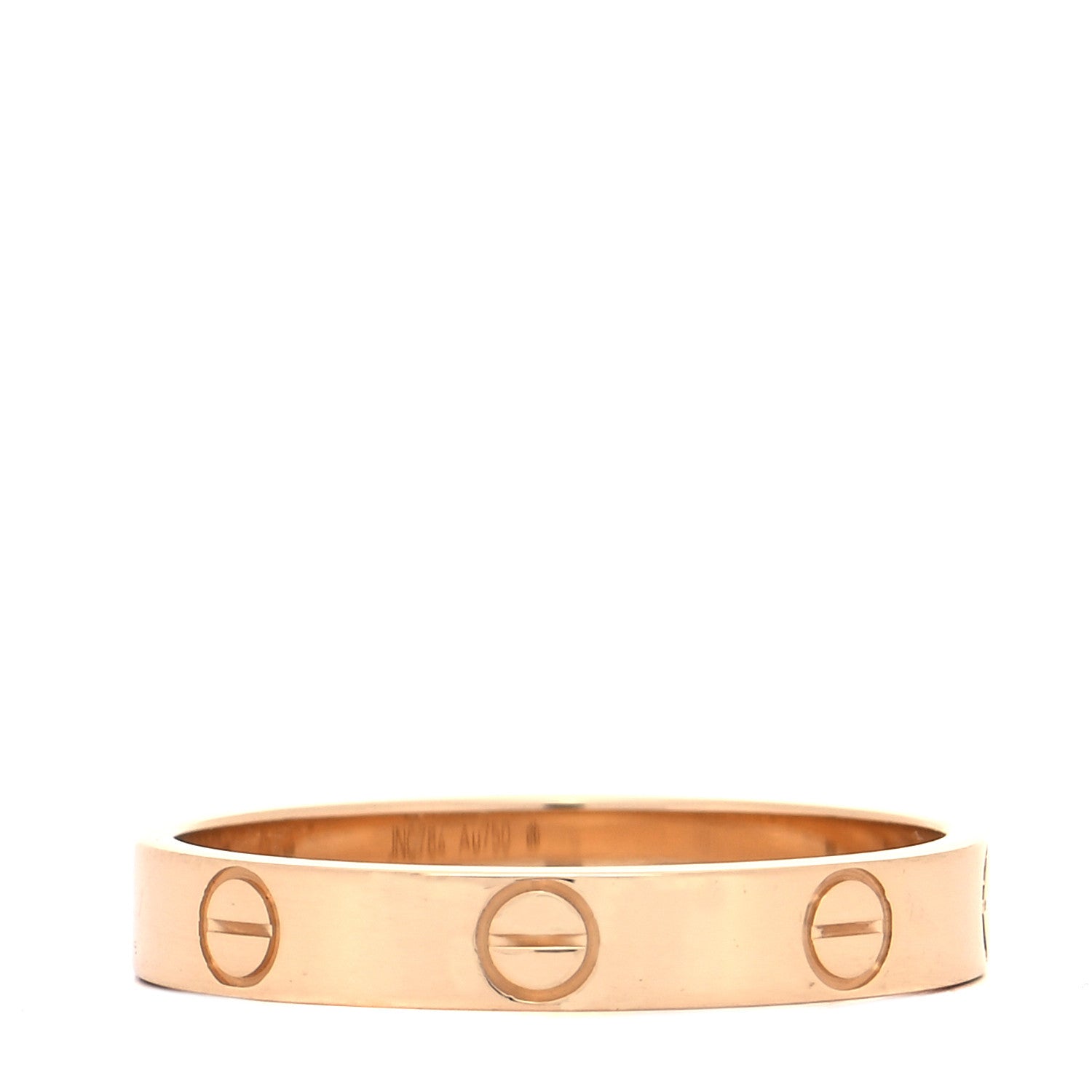 Cartier 18K Yellow Gold 3.5mm LOVE Wedding Band Ring 57 8 3 of 6