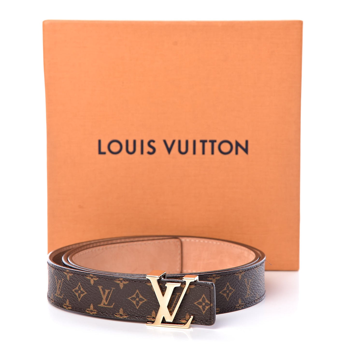 Monogram 25mm LV Initiales Belt 85 34