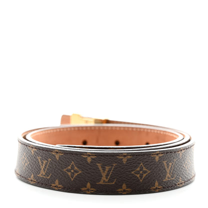 Louis Vuitton Mini Monogram 25mm LV Initiales Belt 75 30 2 of 6