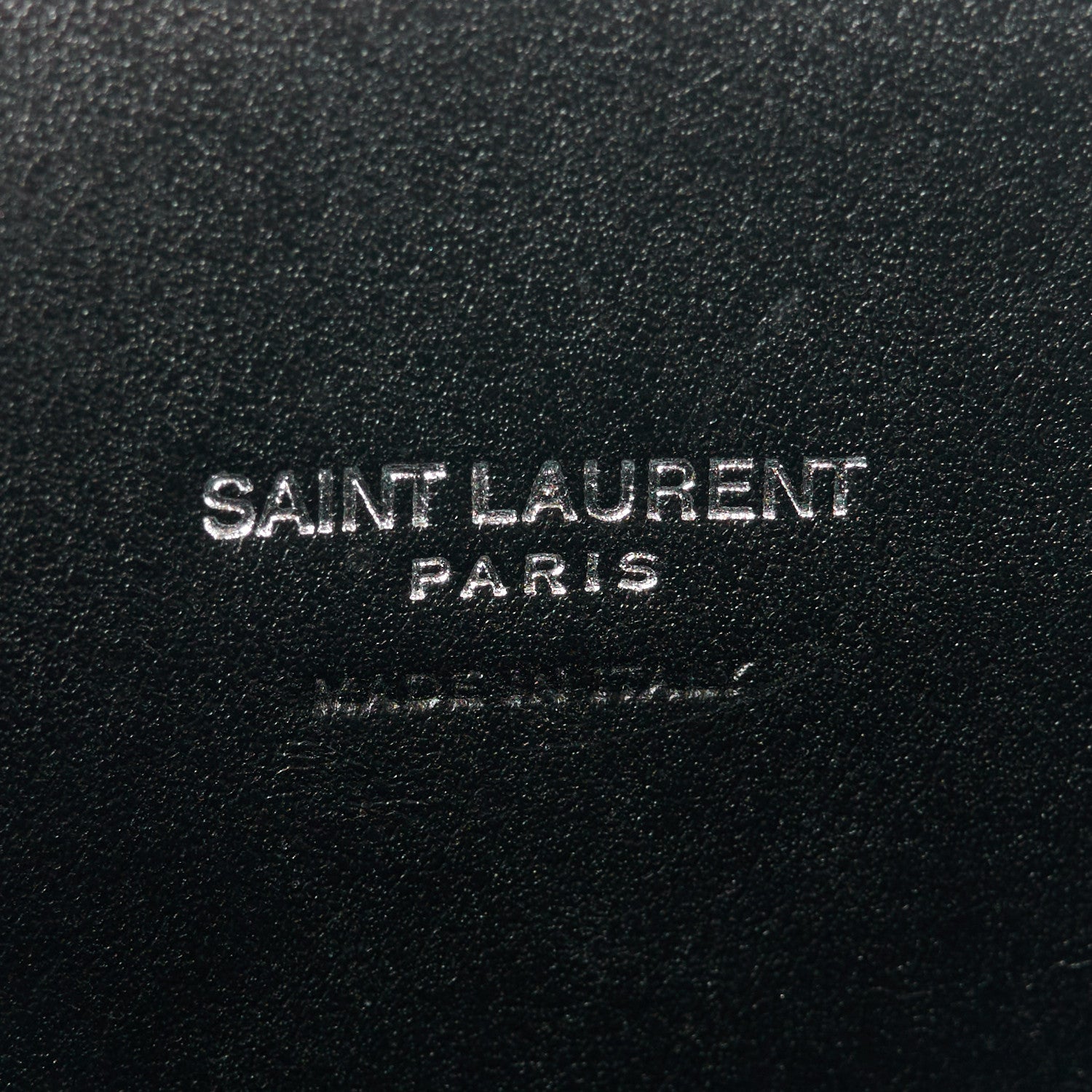 Saint Laurent Calfskin Crocodile Embossed Nano Sac De Jour Black 7 of 11