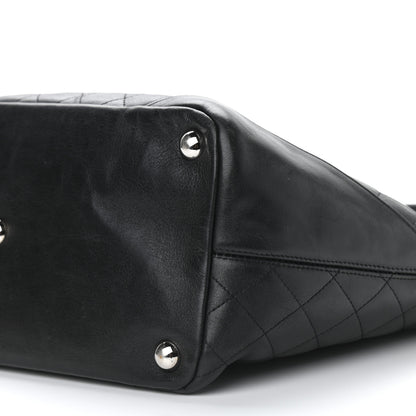 Chanel Calfskin Quilted Large Cambon Tote Black 9 of 13