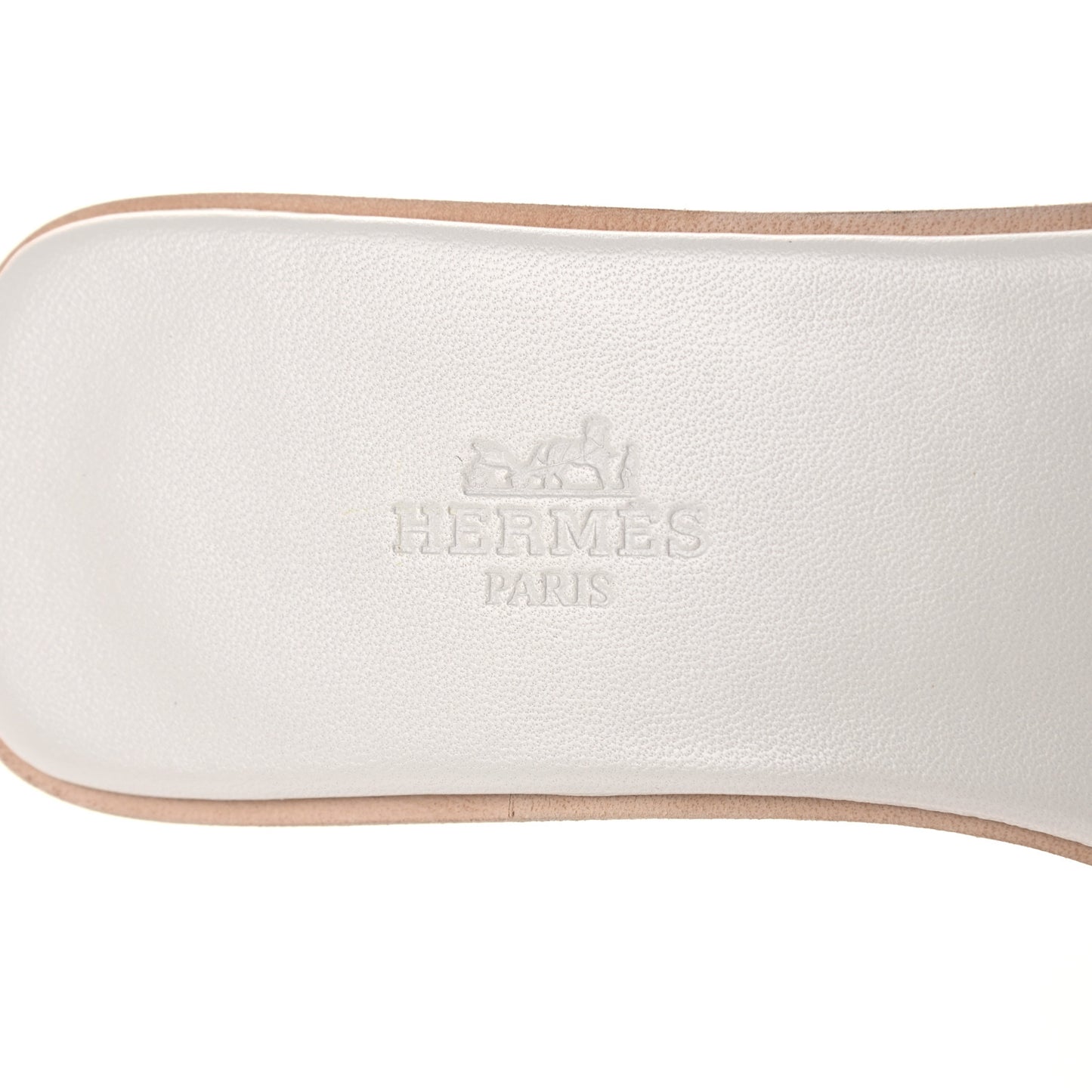 Calfskin View Sandals 37 White