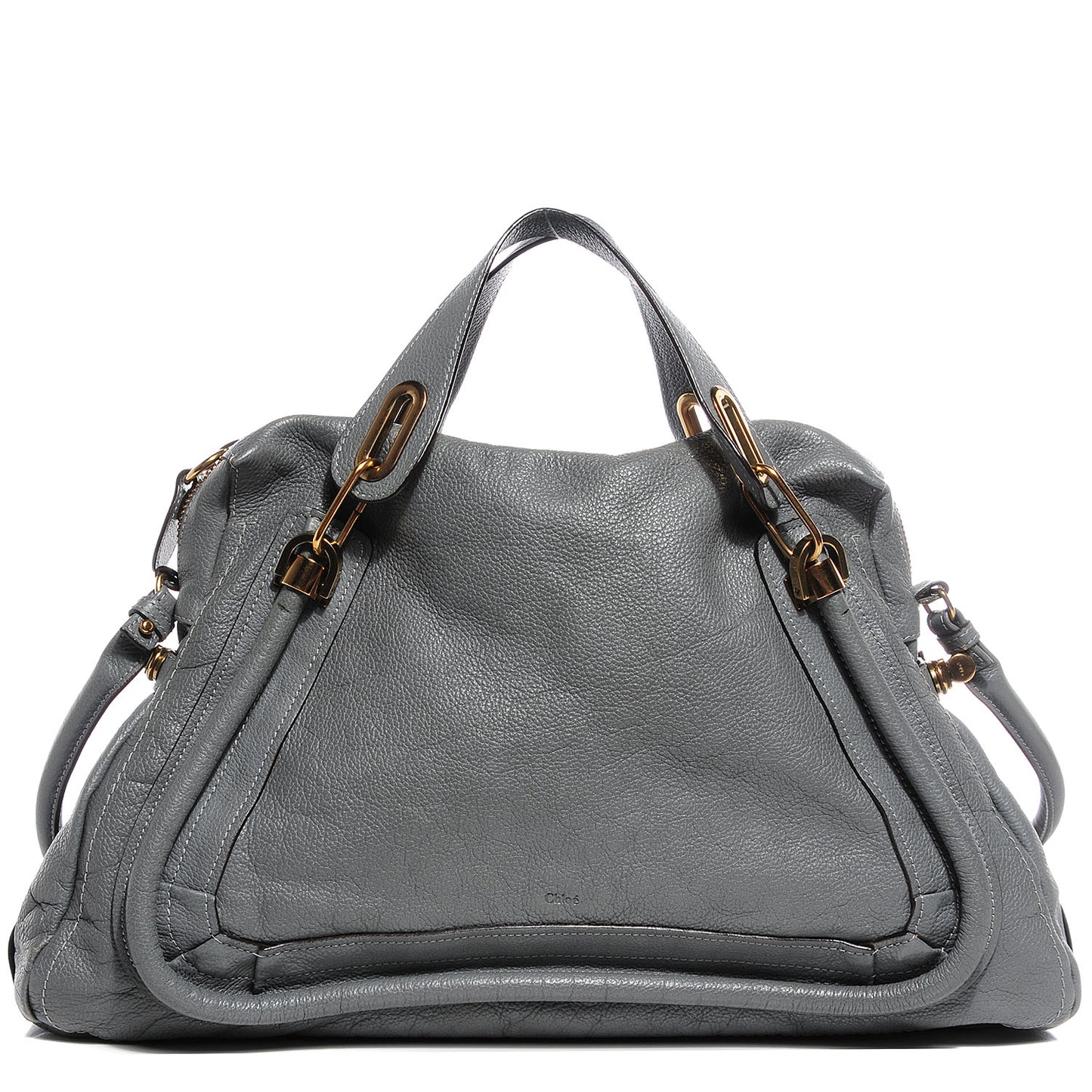 Calfskin Large Paraty Grey