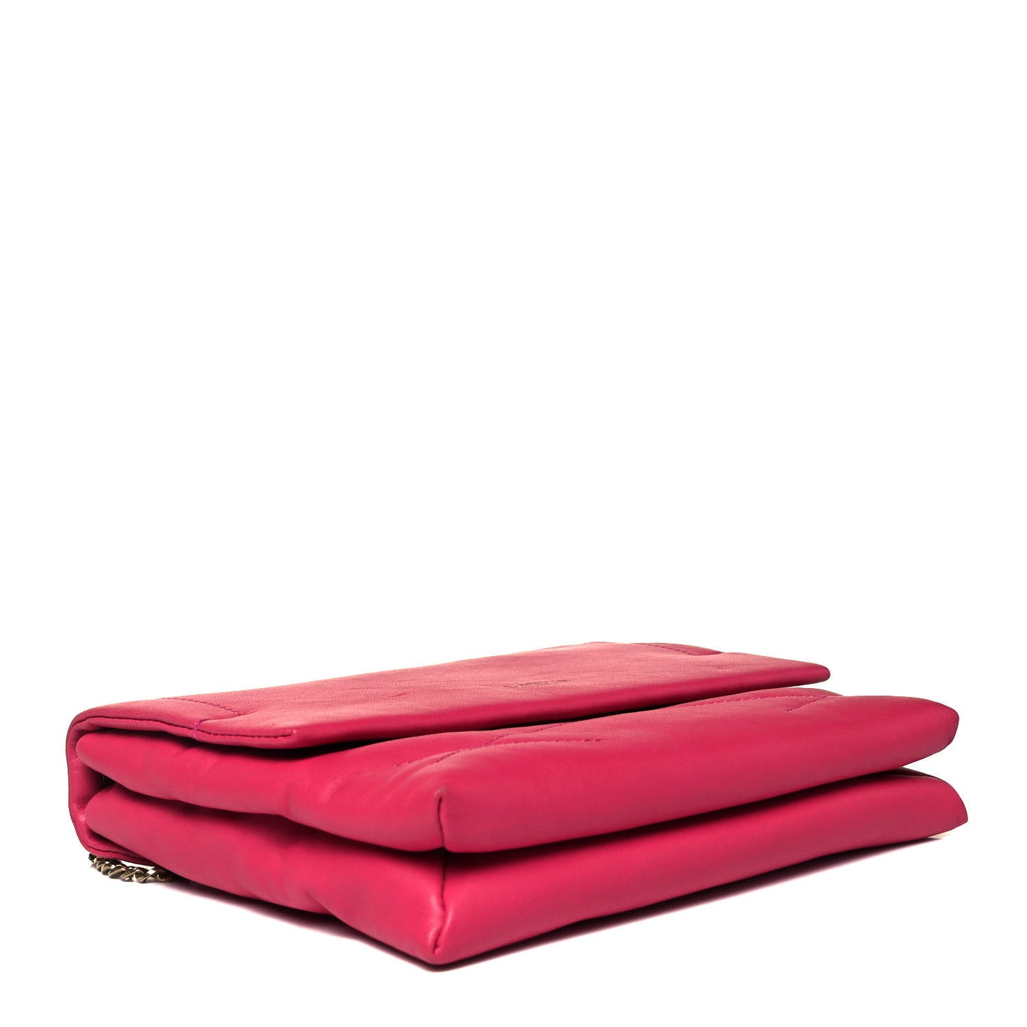Lambskin Quilted Mini Sugar Flap Shoulder Bag Fuchsia