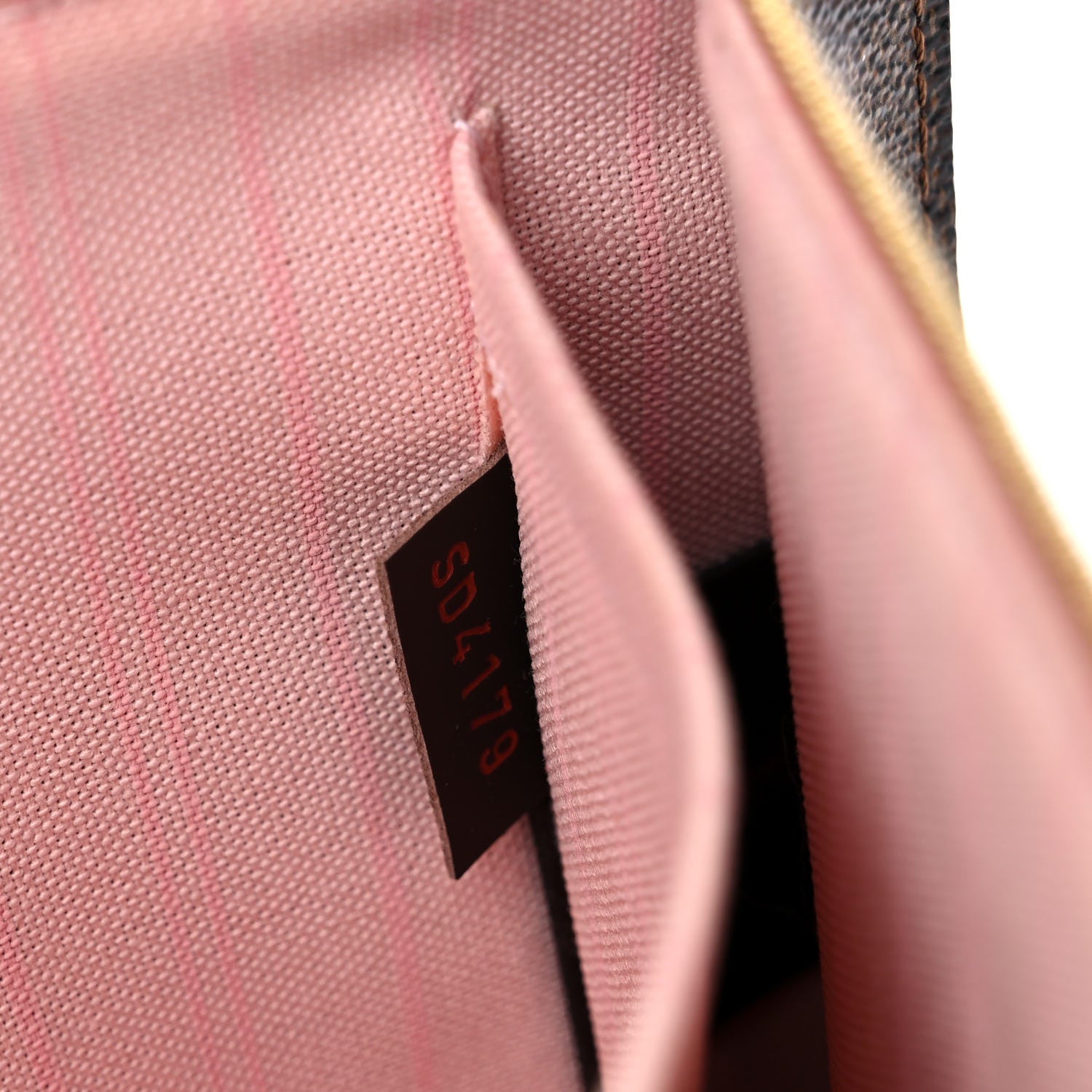 Louis Vuitton Damier Ebene Neverfull MM GM Pochette Rose Ballerine 7 of 11