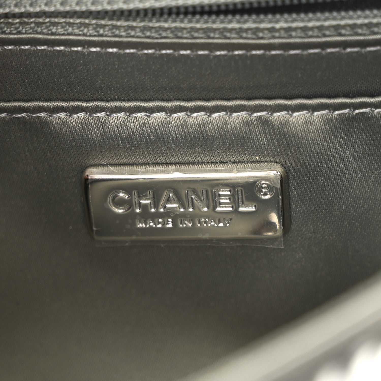 Chanel Sequin Mini Rectangular Flap Silver 6 of 11