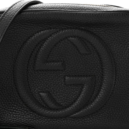 Gucci Pebbled Calfskin Small Soho Disco Bag Black 8 of 10