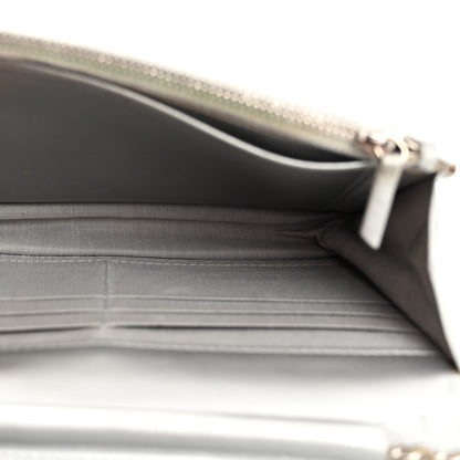 Chanel Patent Quilted Golden Class Wallet on Chain WOC Silver 5 of 12