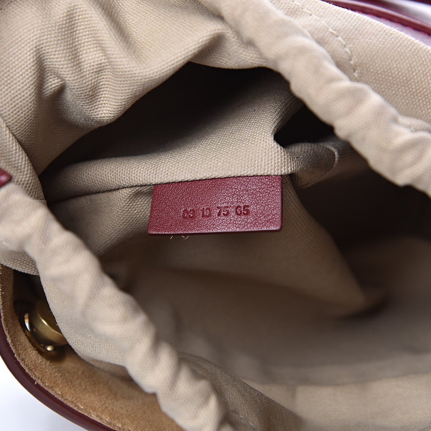 Smooth Calfskin Mini Roy Bucket Bag Plum Purple