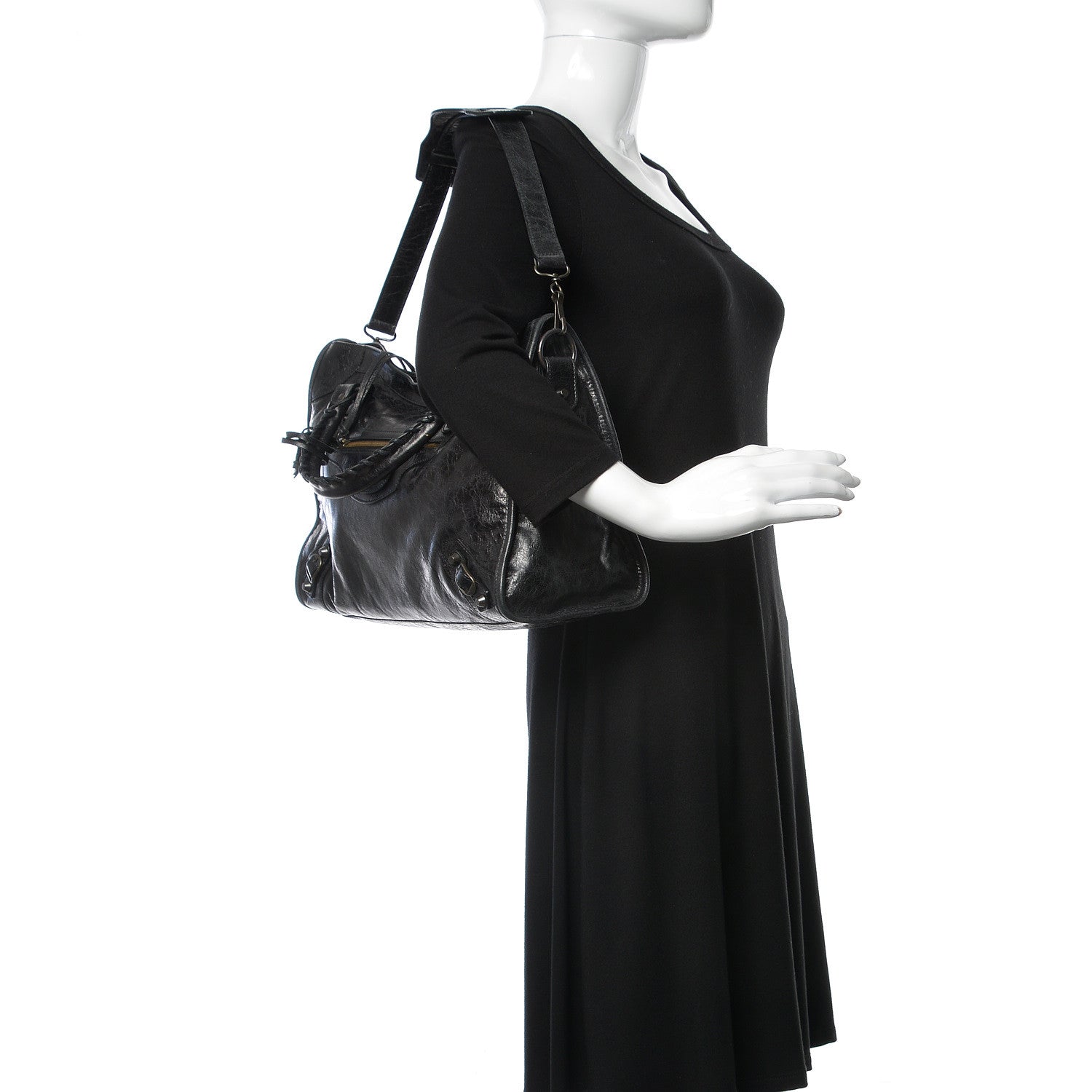 Balenciaga Agneau Classic Hardware City Black 2 of 14