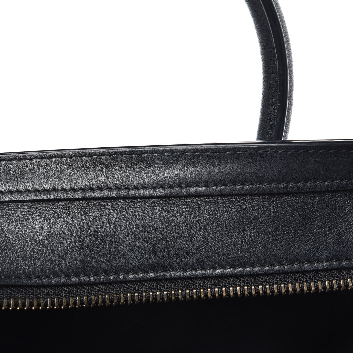 Smooth Calfskin Nano Tri-Color Luggage Indigo