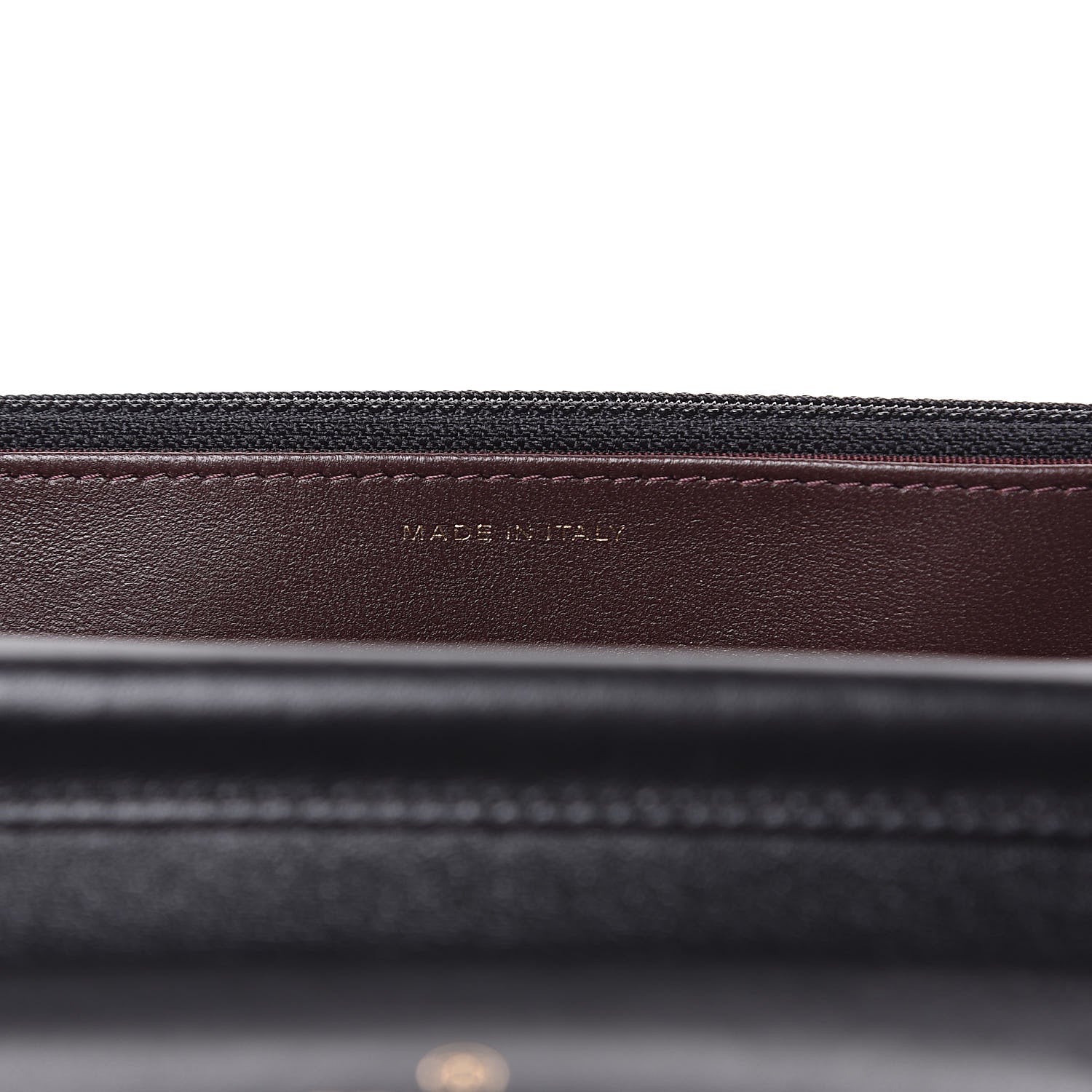 Chanel Lambskin Quilted Wallet On Chain WOC Black 7 of 10