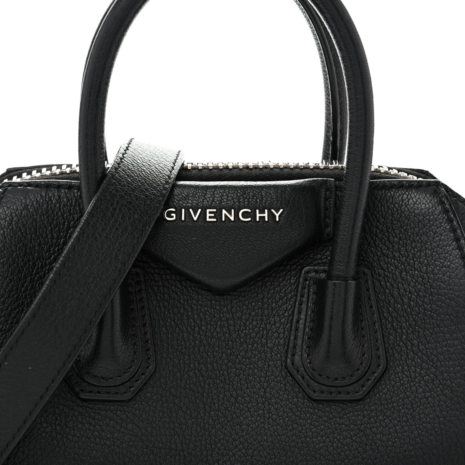 Givenchy Sugar Goatskin Mini Antigona Black 8 of 13