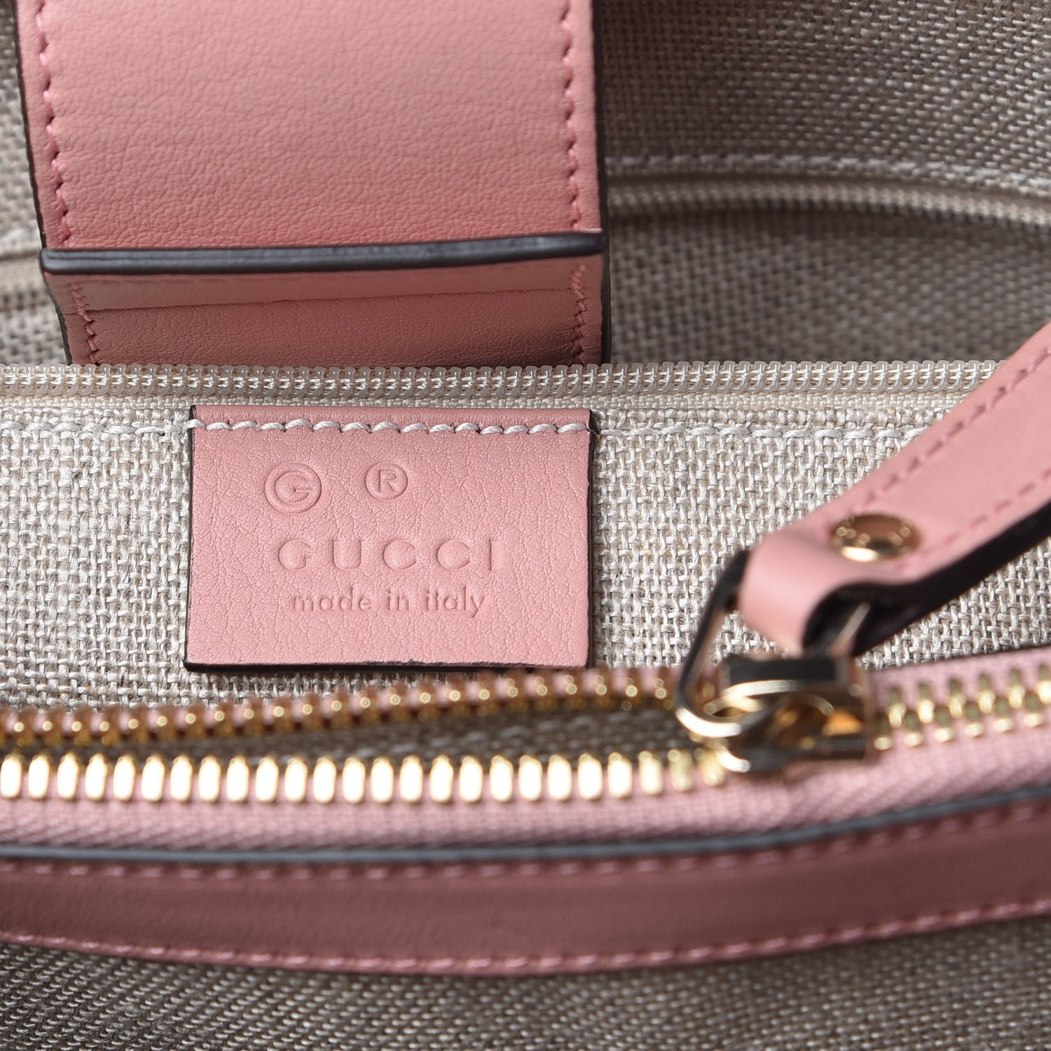 Gucci Soft Microguccissima Medium Tote Soft Pink 8 of 11