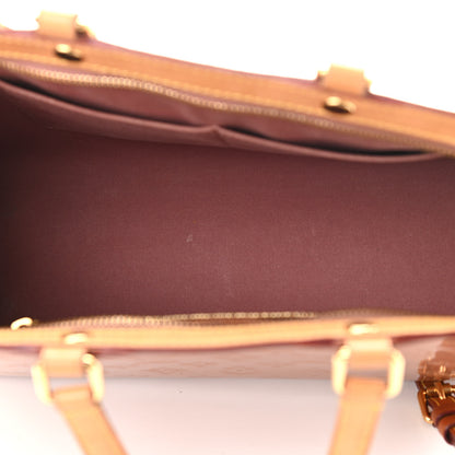 Louis Vuitton Vernis Brea MM Rose Velours 5 of 11