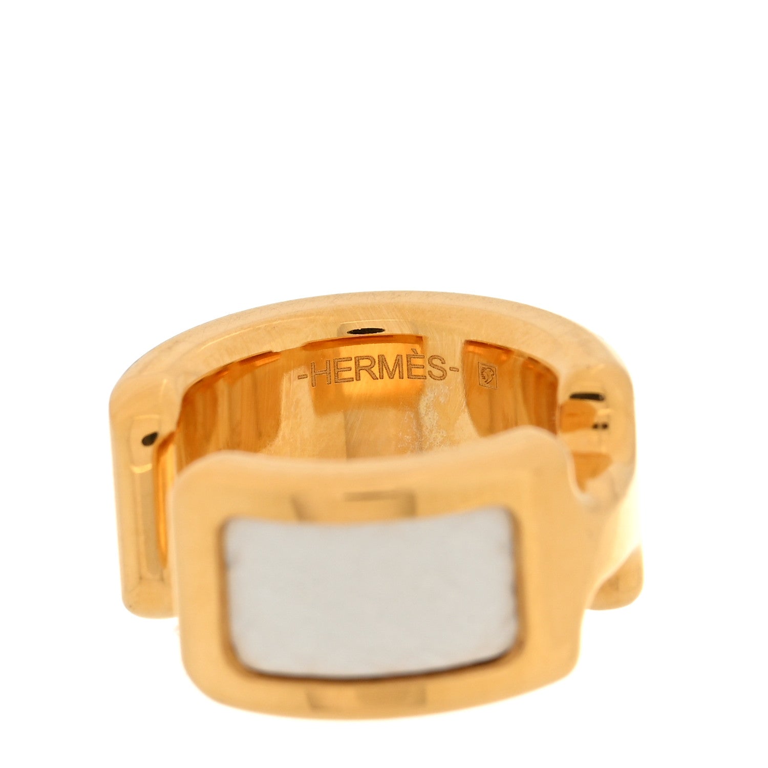 Hermes Epsom Olympe Ear Cuff Craie 3 of 4