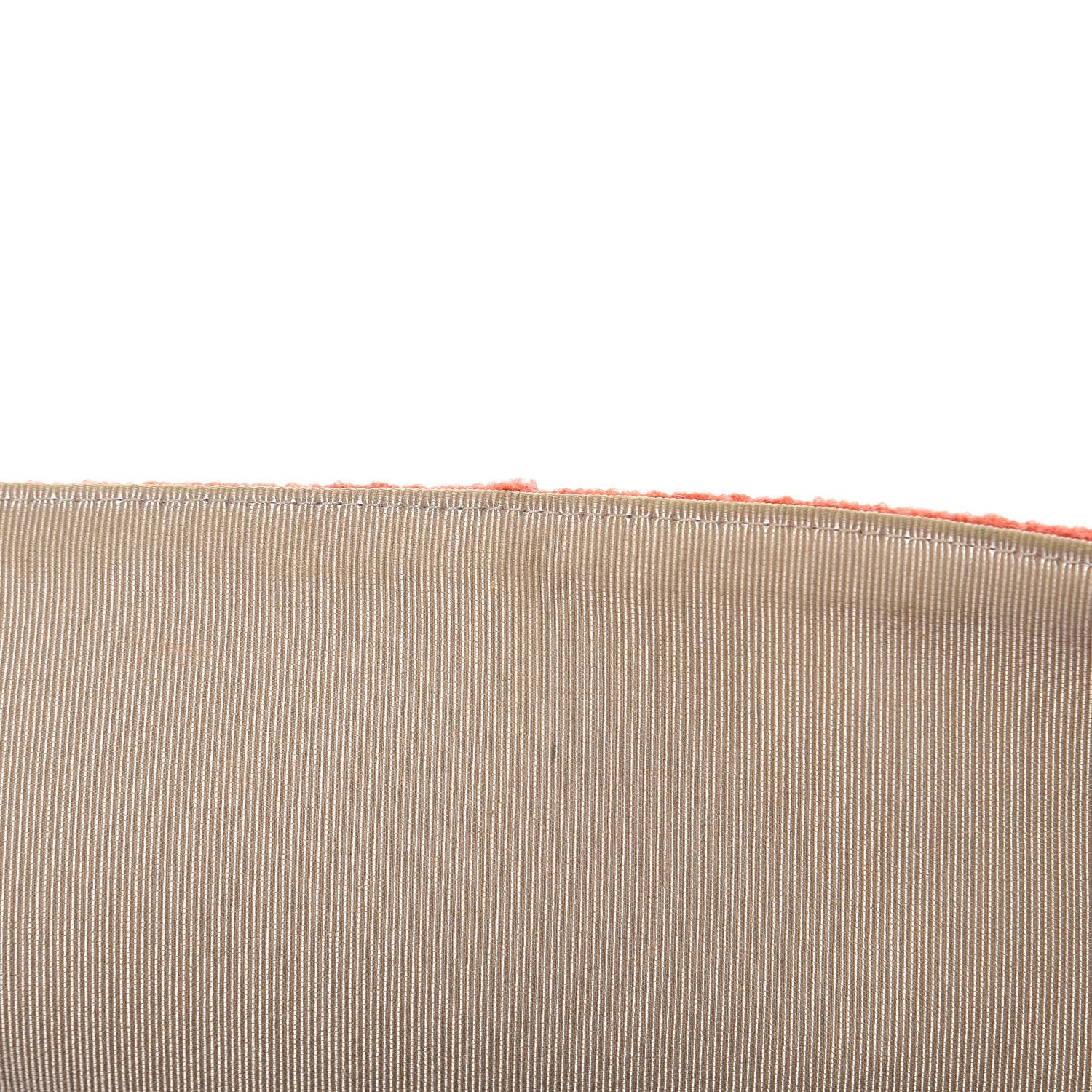 Chanel Wool Patchwork Mademoiselle Jumbo Flap Orange 15 of 16
