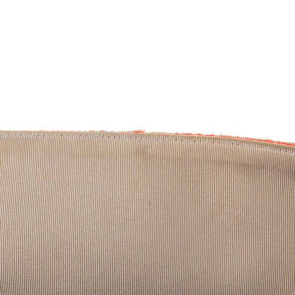 Chanel Wool Patchwork Mademoiselle Jumbo Flap Orange 15 of 16