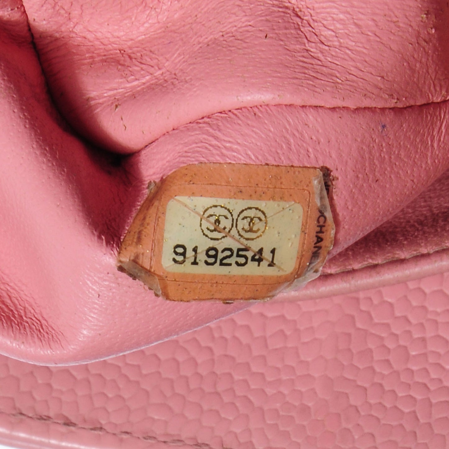 Caviar Medallion CC Tote Light Pink
