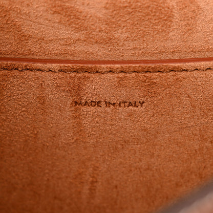 Celine Smooth Calfskin Cuir Triomphe Folco Crossbody Bag Tan 7 of 11