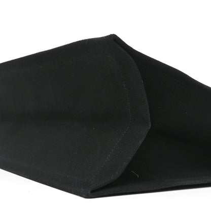 Saint Laurent Linen Calfskin Rive Gauche Tote Black 10 of 10
