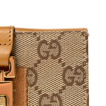 Gucci Monogram Compact Wallet Tan 10 of 11