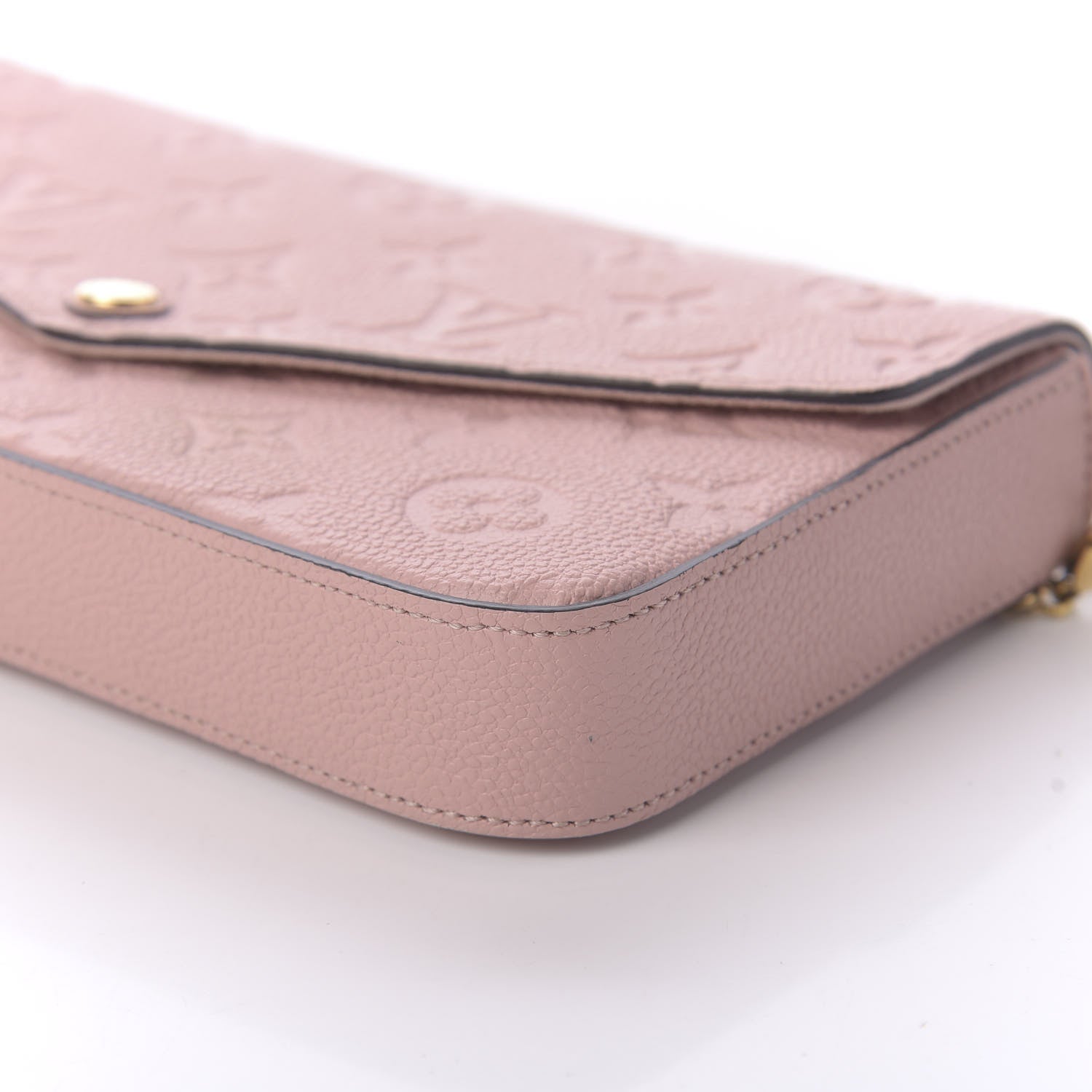 Louis Vuitton Empreinte Pochette Felicie Chain Wallet Rose Poudre 7 of 10