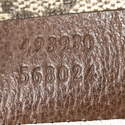 Gucci GG Supreme Monogram Neo Vintage Web Belt Bag Brown 7 of 10