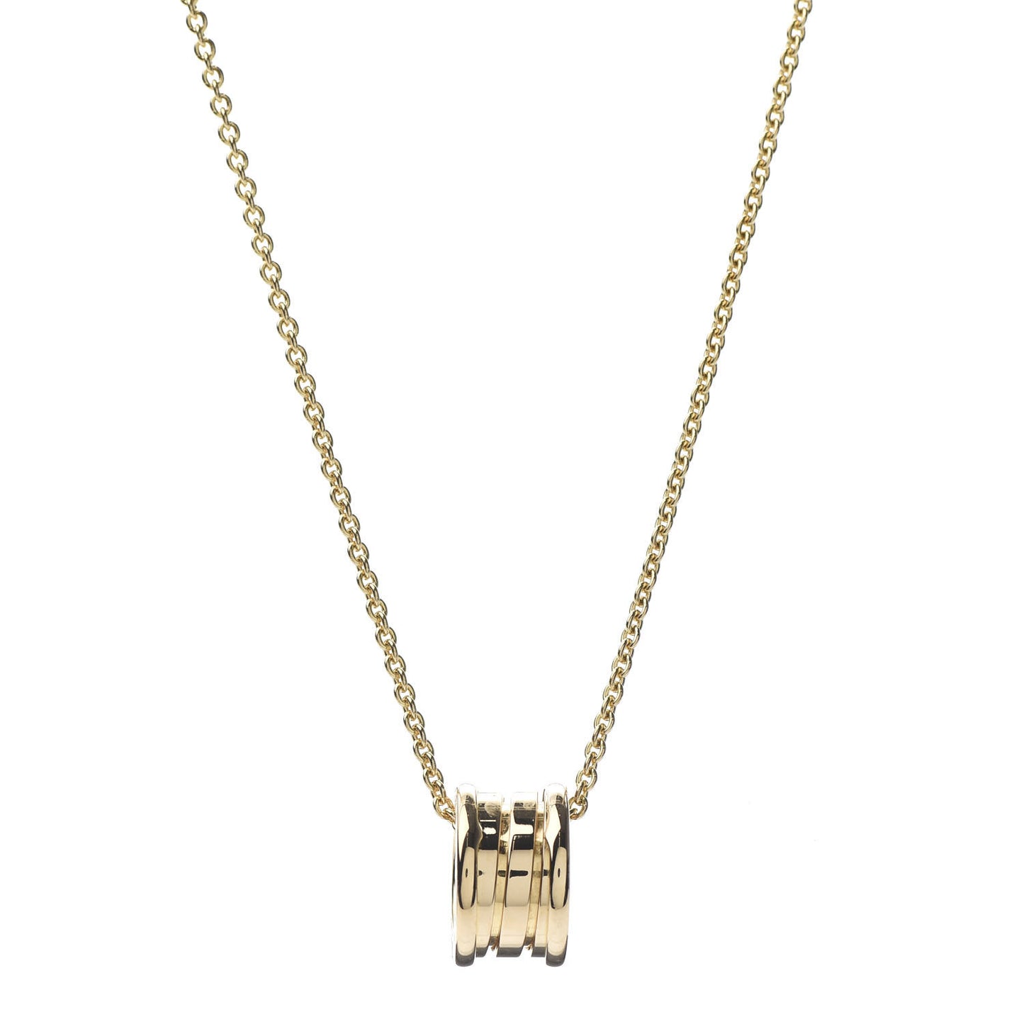 18K Yellow Gold B.Zero1 Pendant Necklace