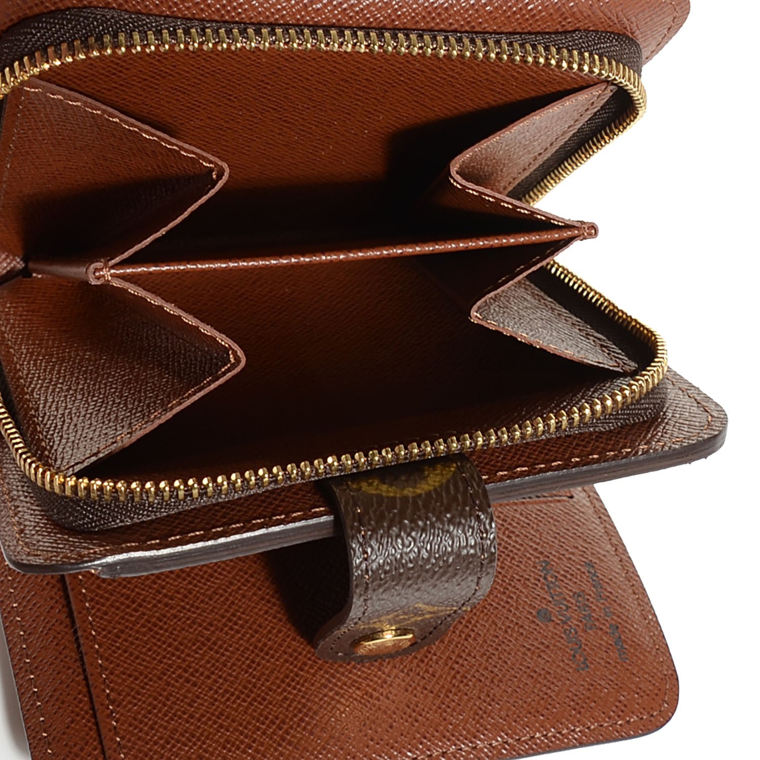 Louis Vuitton Monogram Compact Zippe Zipped Wallet 5 of 7