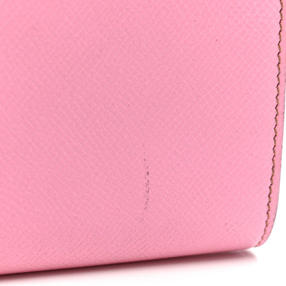 Hermes Epsom Constance Short Wallet 5P Pink 15 of 17